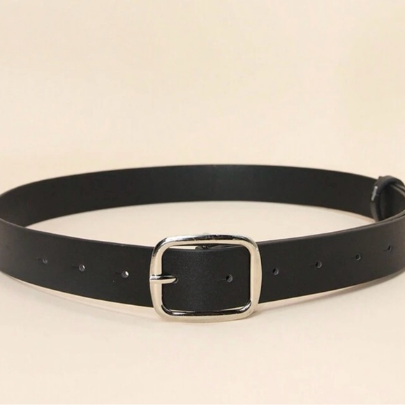 Shein Women's Pu Leather Belt in Black, Size 80 - Picture 3 of 7